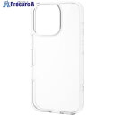 ELECOM iPhone16Pro用ハイブリッドケース ガラス クリア PM-A24CHVCG1CR 1個 ■▼693-6976【代引決済不可】