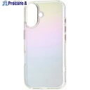 ELECOM iPhone16用ハイブリッドケース &Me オーロラ ストラップシート付属 クリア PM-A24AHVCACR 1個 ■▼693-6984【代引...