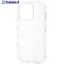 ELECOM iPhone16Pro用タフスリムライトケース オールクリア ストラップシート付 クリア PM-A24CTSLACR 1個 ■▼693-7021【...