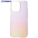 ELECOM iPhone16Pro用ソフトケース クリアオーロラ Meliano ピンク PM-A24CUCAPN 1個 ■▼693-7045【代引決済不可】