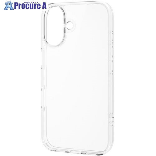 ELECOM iPhone16用ハイブリッドケース スタンダード クリア PM-A24AHVCKCR 1個 ■▼693-7050【代引決済不可】 ELECOM iPhone16用ハイブリッドケース スタンダード クリア PM-A24AHVCKCR 1個 ■▼693-7050【代引決済不可】