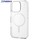 ELECOM iPhone16Pro用ハイブリッドケース MAGKEEP ホワイト PM-A24CMAG02WH 1個 ■▼693-8588【代引決済不可】