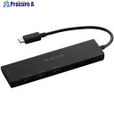 ELECOM USBHUB USB-C 最大10Gpbs USB-A×5 Type-C×1 バスパワー 6ポート U3HC-H060BK 1個 ■▼693-85...