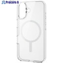 ELECOM iPhone16用ハイブリッドケース MAGKEEP ホワイト PM-A24AMAG02WH 1個 ■▼693-8632【代引決済不可】