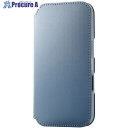 ELECOM iPhone16Pro用レザーケース 手帳型 耐衝撃 NEUTZ 磁石付き ブルー PM-A24CPLFY2BU 1個 ■▼693-8649【代引...
