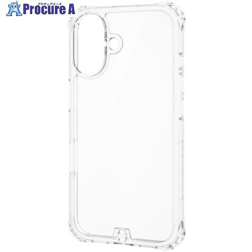 ELECOM iPhone16用ハイブリッドケース ZEROSHOCK インビジブル フォルティモ(R) クリア PM-A24AZEROT2CR 1個 ■▼694-0140【代引決済不可】 ELECOM iPhone16用ハイブリッドケース ZEROSHOCK インビジブル フォルティモ(R) クリア PM-A24AZEROT2CR 1個 ■▼694-0140【代引決済不可】