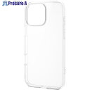 ELECOM iPhone16ProMax用ハイブリッドケース スタンダード クリア PM-A24DHVCKCR 1個 ■▼694-0143【代引決済不可】
