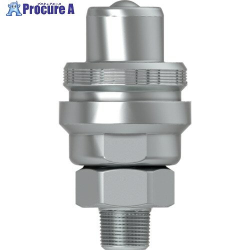 CEJN シリーズ232 スクリュータイプニップル 呼径6.3mm NPT1/4オネジ 10-232-6452 ...