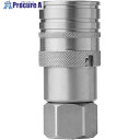CEJN シリーズ366 ステンレス製カップリング 呼径10mm 3/8 NPT メネジ FPMシール 10-366-1414 10個 ■▼683-3958 【...