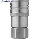 CEJN シリーズ566 ステンレス製カップリング 呼径12.5mm 1/2 NPT メネジ FPMシール 10-566-1415 10個 ■▼683-5567...