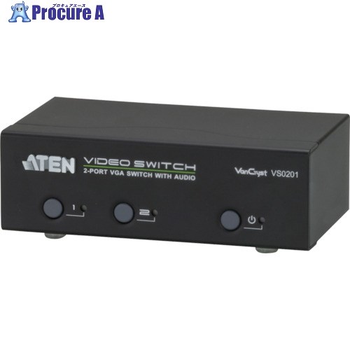 ATEN ビデオ切替機 VGA / 2入力 / 1出力 