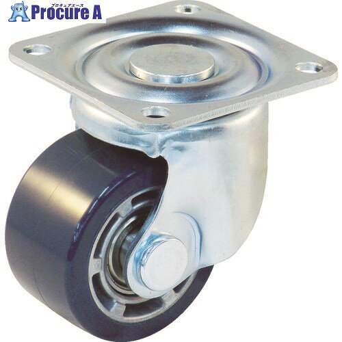 TRUSCO キャスター 低床式 重荷重用 自在 ウレタン車50mm TYHSU-50 1個 ▼116-0546【代引決済不可】