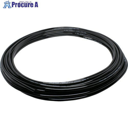 PISCO 空気専用ポリウレタンチューブ ブラック 8×5mm 20m UBT0850-20-B 1巻 ▼123-2915