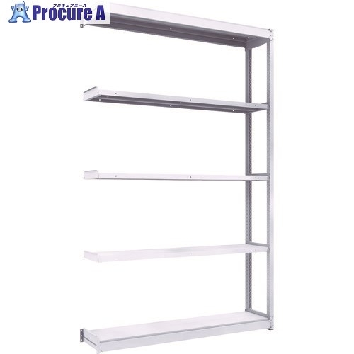 TRUSCO TUG型軽中量棚200kg連結 1540X324XH2400 5段 TUG200-85K-5B 1台 ■▼125-2134