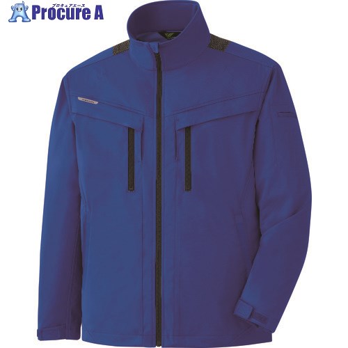 ミドリ安全 ベルデクセル ハーネス対応 ストレッチ防寒ジャンパー VE2013 上 ロイヤルブルー L VE2013-UE-L 1着 ▼149-3607【代引決済不可】