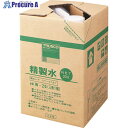 TRUSCO 精製水 20L (1個入) W-20 (20L) 1箱 ▼171-8151【代引決済不可】※車上渡し