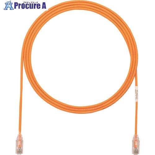 PANDUIT カテゴリ6細径パッチコード 7m オレンジ UTP28SP7MOR UTP28SP7MOR 10本 ■▼195-0533 【送料都度見積】