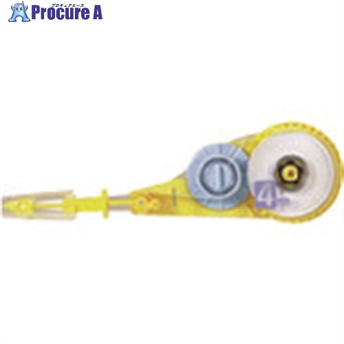 PLUS 42251)修正テープホワイパーV交換テープ 4mm WH-104TR 1個 ▼195-8589【代引決済不可】
