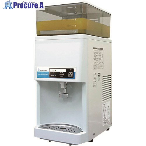 西山工業 ウォータークーラー タンクトップ式 卓上型 マルチ WMS-M12T 1台 ■▼206-7361 【送料都度見積】※車上渡し