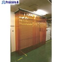 TRUSCO ストリップドアシートセット 防虫オレンジ 厚み3mm幅300mm 取付間口3m×高さ3m 完全オーバーラップ TSBO330-PR-3030S 1...