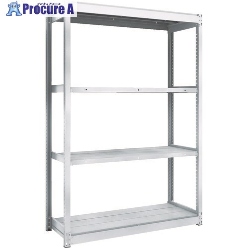 TRUSCO TUG型軽量棚100kg単体 1240X474XH1800 4段 TUG100-64S-4 1台 ■▼207-5276