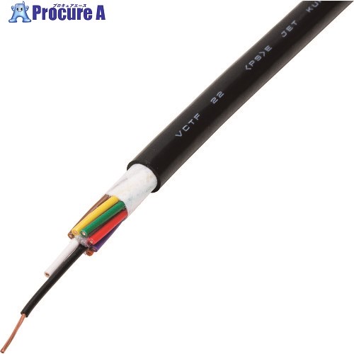 倉茂電工 ビニソフト VCTF22 100M VCTF22 12X0.5SQ-100 1本 ■▼212-1307