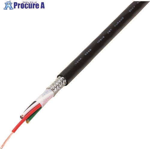 倉茂電工 FOプレン VCTF 36SB 100M VCTF36SB 2X0.75SQ-100 1本 ■▼212-6195