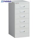 TRUSCO VR型キャビネット 393X500XH880 引出6段 ホワイト色 VR-L6-AW 1台 ■▼263-8981