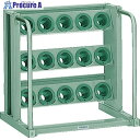 TRUSCO ツーリングラック BT・NT50兼用 15個収納 ロック付 VTL-35 1台 ■▼266-1187(4)