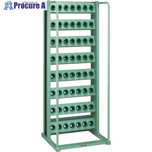 TRUSCO ツーリングラック BT・NT40兼用 56個収納 ロック付 VTL-87 1台 ■▼266-1373