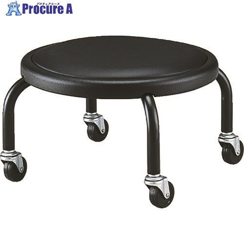 TRUSCO 作業用チェア Φ360XH236 キャスター付 VR-1N 1脚 ▼284-7400【代引決済不可】