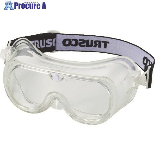 TRUSCO 飛来粉塵用超硬防曇セーフティゴーグル ポリカーネートレンズ TVF-SG 1個 ▼299-7894【代引決済不可】