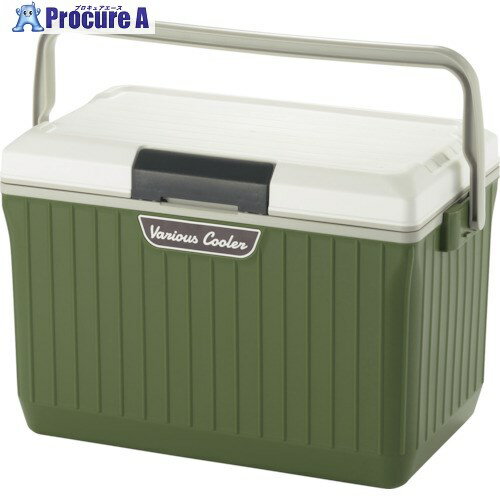 SANKA ベリアスクーラー 17L ホワイト/グリーン VAC-17WH/GR 1個 ▼355-5659