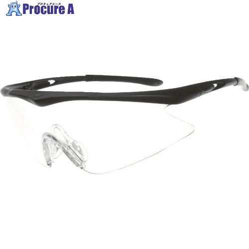 TRUSCO 一眼型安全メガネ フレームブラック レンズクリア TSG-1856TM 1個 ▼365-8279【代引決済不可】