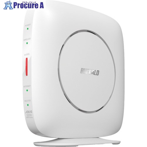 Хåե ̵LANƵ 11ax/ac/n/a/g/b 2401800Mbps ۥ磻 WSR-3200AX4S-WH 1 382-5182Բġ