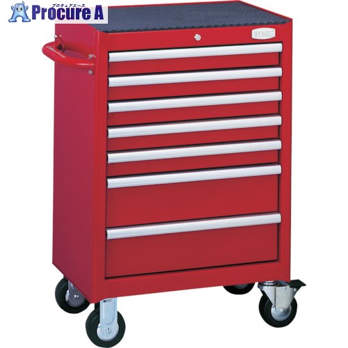 TONE ローラーキャビネット ブラック WS207B 1台 ■▼465-3670 ※車上渡し ●YA513