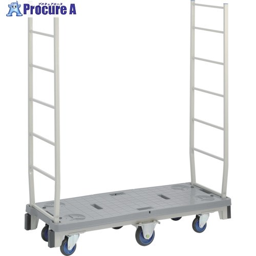 ワコーパレット スリムカート(段積タイプ)ブレーキ付 WSC-1B 1台 ■▼467-7668 ※個人宅様送り不可