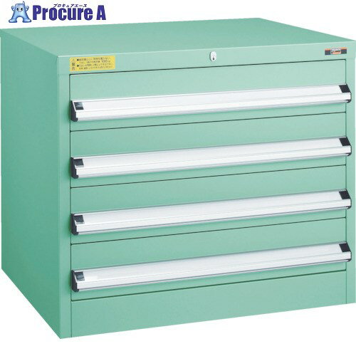 TRUSCO VE7S型中量キャビネット 700X550XH600 引出4段 VE7S-601 1台 ■▼479-1134【代引決済不可】