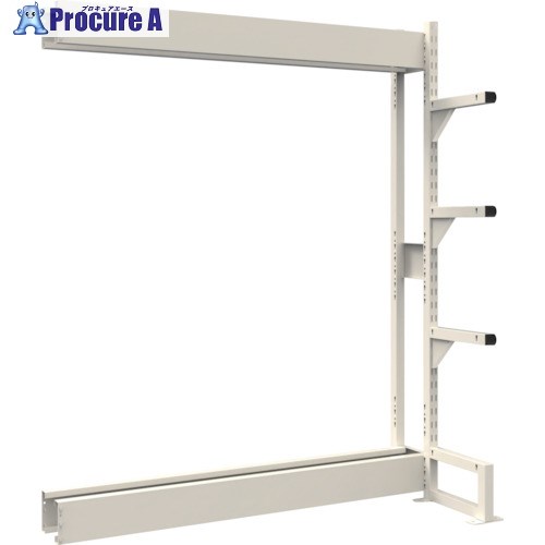 TRUSCO ボルトレス長尺保管棚M1.5 単式連結900X450XH2100 4段 VRM1.5-7354B 1台 ■▼538-5037 【送料都度見積】