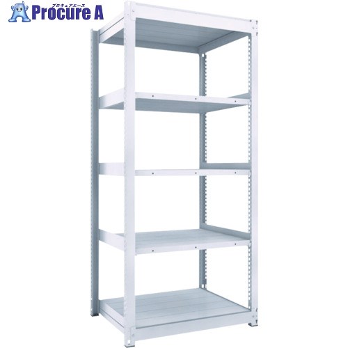 TRUSCO TUG型中量棚450kg 単体 1555X626XH2100 5段 TUG450-75L-5 1台 ■▼755-8988