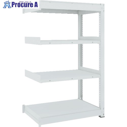 TRUSCO TUG型中量棚450kg 連結 1800X926XH1500 4段 TUG450-56Z-4B 1台 ■▼783-0572