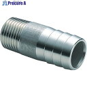 FLOBAL 丸ホースニップル(SUS304TP) 04100472 VRHN-32 1個 ▼836-5265