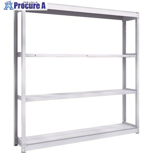 TRUSCO TUG型軽中量棚200kg単体 1840X324XH1800 4段 TUG200-66K-4 1台 ■▼855-7964