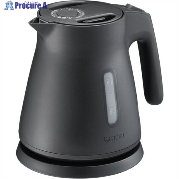 TIGER 電気ケトル PCS-A080K 1台 ■▼680-3380 【送料都度見積】