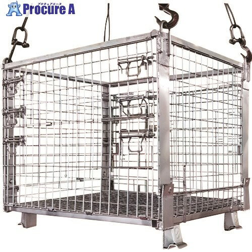 サンキン サンキンパレット 造船用パレット 1200X1000X900 Z-4 1台 ■▼217-6884 ※車上渡し