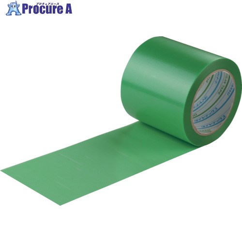 パイオラン 塗装・建築養生用テープ 100mm×25m グリーン Y09GR 100MM 1巻 ▼290-0505【代引決済不可】