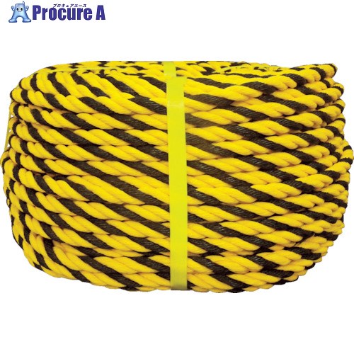 ユタカメイク ロープ 標識ロープ巻物 12φ×100m Y12-100 (12M/MX100M) 1巻 ▼355-4562【代引決済不可】