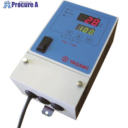 YAGAMI デジタル温度調節器 YD-15N 1個 ▼762-2881【代引決済不可】