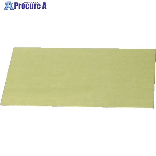 光 真鍮板 0.5×50×100mm YZ552 1枚 ▼829-0678