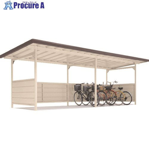 ヨドコウ ヨド自転車置場 YOKR-240-5 001 基本棟 YOKR-240-5-1X1 1台 ■▼836-2137 【送料都度見積】